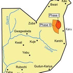 Map showing planned development of Abuja city. | Download Scientific Diagram