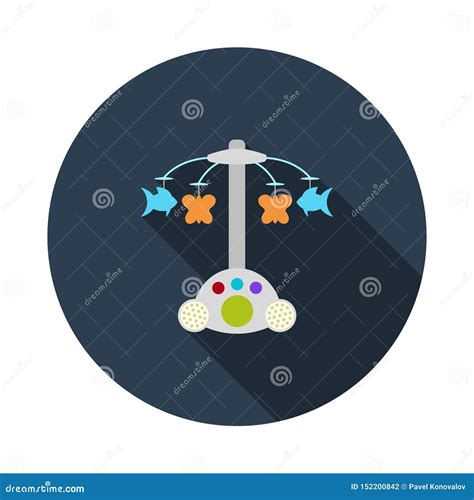 Baby Carousel Icon Stock Vector Illustration Of Background 152200842