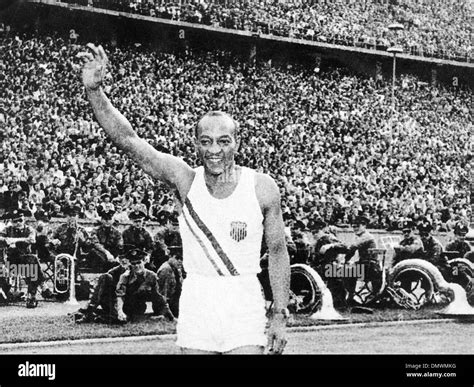 Aug 2 1936 Berlin Germany American Olympian Jesse Owens Has Won