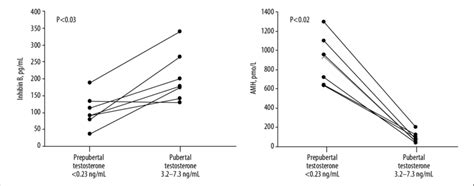 Effect Of Spontaneous Puberty On The Plasma Inhibin B And AMH