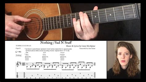 Nothing Sad N Stuff By Lizzy Mcalpine Guitar Transcription Featuring