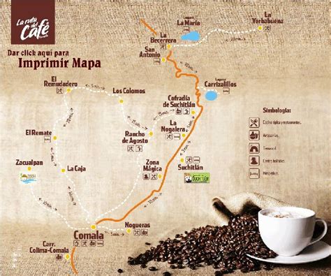 Ruta del café Map Public Cafe