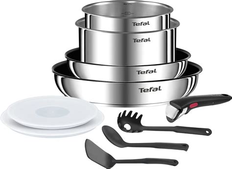 Amazon Tefal Ingenio Emotion L S Piece Cookware Set Pans