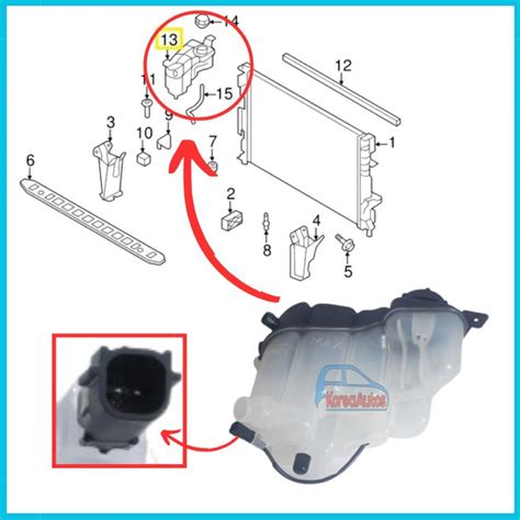 DEPOSITO REFRIGERANTE CON TAPA Y SENSOR LAND ROVER