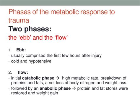 Ppt Metabolic Response To Trauma Powerpoint Presentation Free