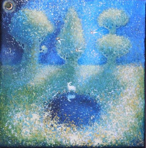 The Lake Sold Painting By Elena Markova Saatchi Art