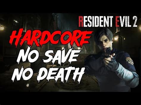 Resident Evil 2 Remake Leon A Hardcore Speedrun Commentary YouTube