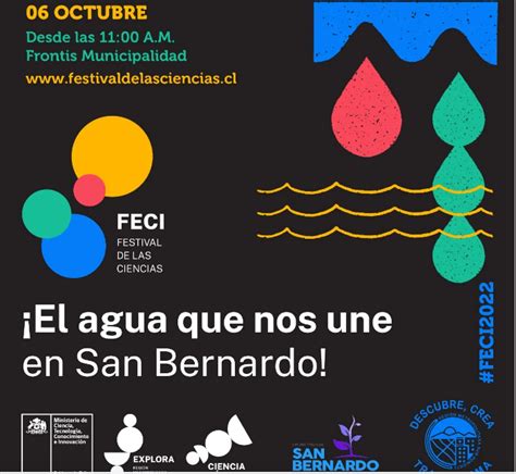 Unidos por el agua San Bernardo celebrará el Festival de las Ciencias