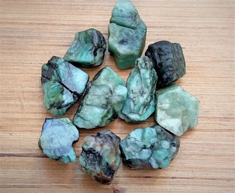 Unpolished Emerald