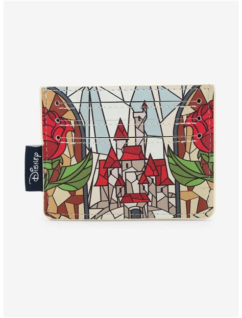 Loungefly Disney Beauty And The Beast Stained Glass Cardholder