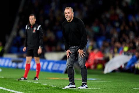 Referees Response To Hansi Flick After Barcelonas Disallowed Goal