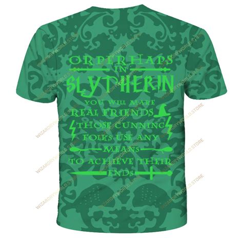 Harry Potter Slytherin T Shirts Wizardry World