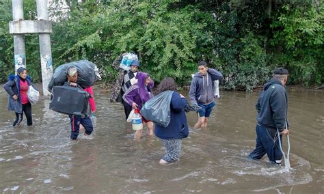 La Matanza 5000 Personas Siguen Evacuadas Por Las Inundaciones