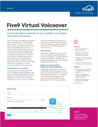 Five9 Virtual Voiceover Five9