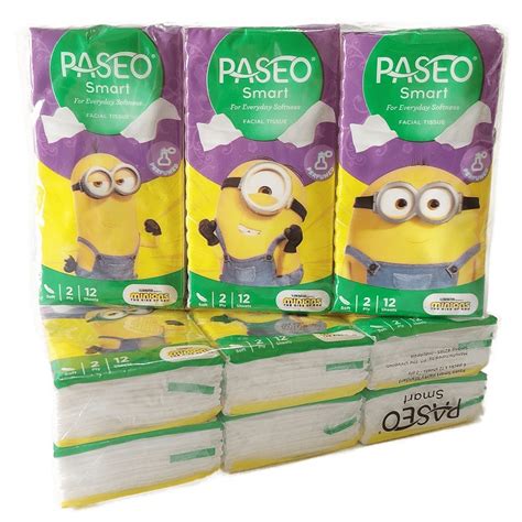 Jual Paseo Tissue Smart Facial Pocket Pak X Sheets Ply Hanky