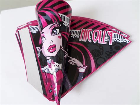 Cone Para Guloseimas Monster High Elo Produtos Especiais