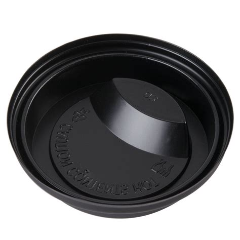 Choice And Oz Black Hot Paper Cup Travel Lid Pack