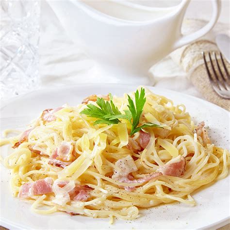 Recette Spaghettis La Carbonara Facile Rapide