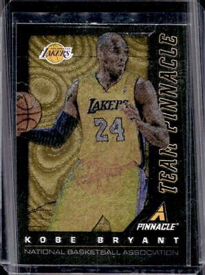 Panini Pinnacle Kobe Bryant Lebron James Team Artist Proof