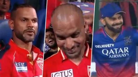 Virat Kohli Breaks Out In Laughter After Seeing Shikhar Dhawan S