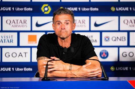 Mercato Psg L Aveu De Luis Enrique Sur L Avenir D Un Joueur Pr T