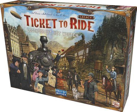 Ticket To Ride Legacy Legends Of The West En Kopen