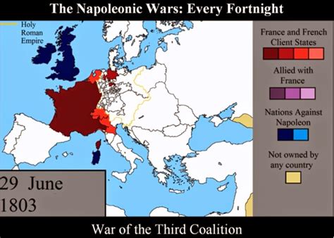 Animated Map Of Napoleonic Wars