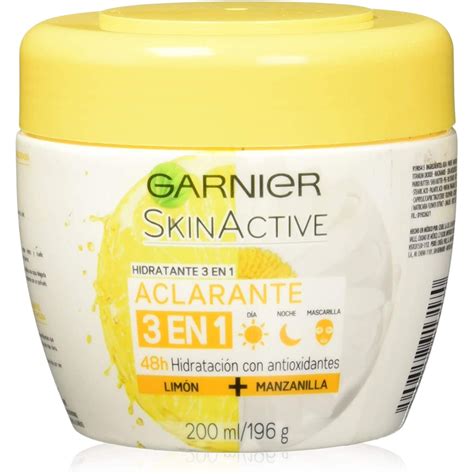 GARNIER SKINACTIVE CREMA ACLARANTE 3 EN 1 DÍA NOCHE MASCARILLA