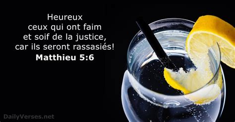 30 Avril 2023 Verset Biblique Du Jour Matthieu 5 6 DailyVerses Net