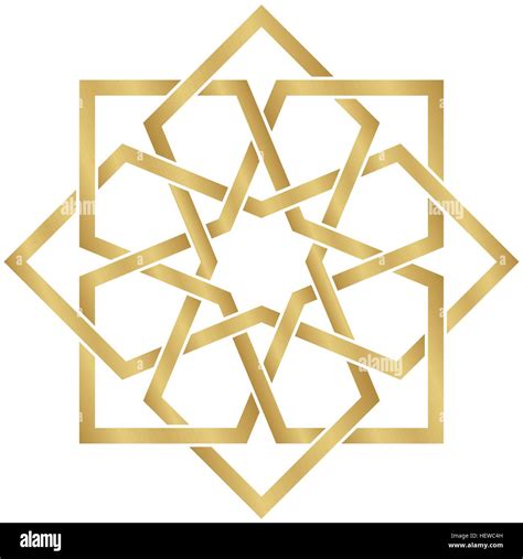 Gold Arabesque Ornament Stock Vector Image & Art - Alamy