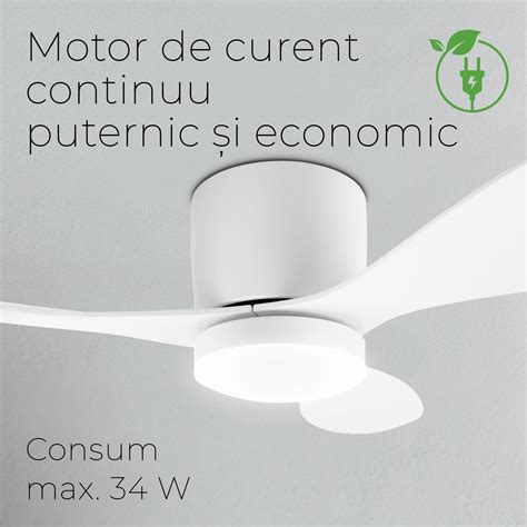 Ventilator De Tavan Cu Lustra Noaton Ww Fornax Cm Lampa