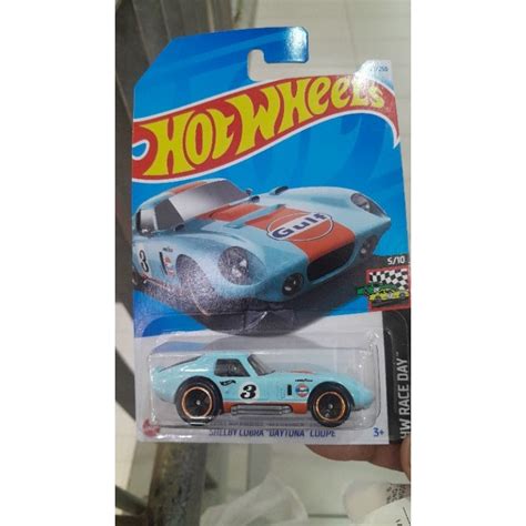 Hot Wheels Shelby Cobra Gulf Daytona Coupe Item Very Superb Shopee Malaysia