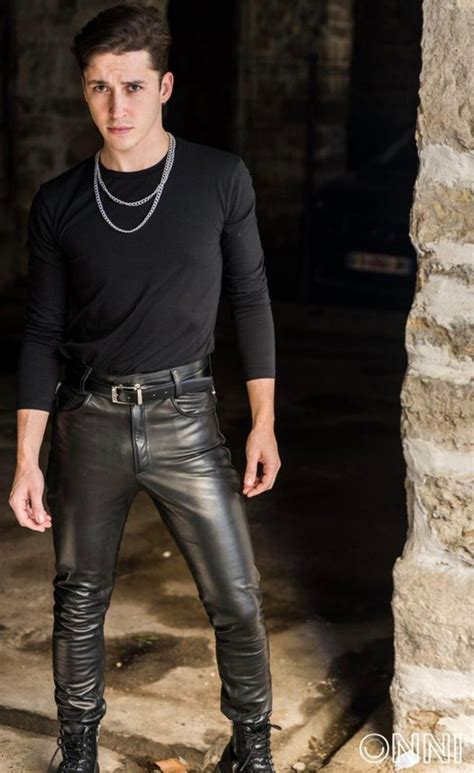 Pin by Salvador on Cuero para hombres | Leather jeans, Leather pants ...