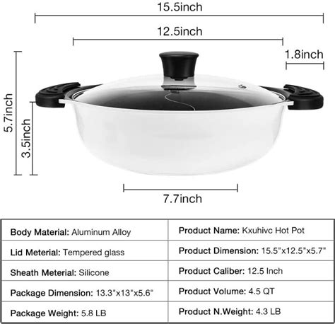Sg Stock Hot Pot With Divider For Induction Cooker Dual Sided Soup Cookware Two Flavor Chinese