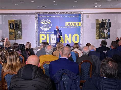 Regionali Picano Chiude La Campagna Elettorale Tra Big E Tanti