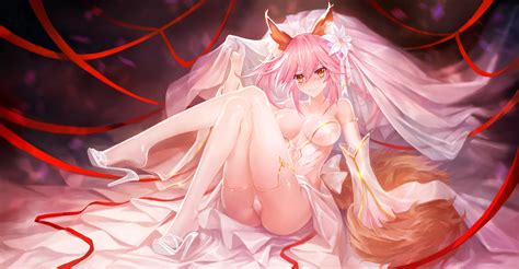 Tamamo No Mae Fate GO 2768x1440 Nudes NSFWAnimeWallpaper NUDE PICS ORG