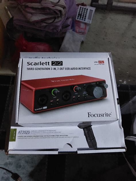 Focusrite 2i2 third gen..., Audio, Voice Recorders on Carousell