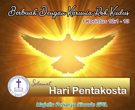 BERBUAH DENGAN KARUNIA ROH KUDUS 1 Korintus 12 1 13 Palita Ku