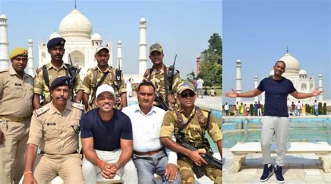 In pics: Hollywood star Will Smith visits Taj Mahal in Agra ...