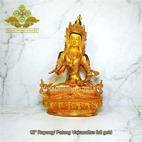 Jual Rupang Patung Arca Buddha Inch Full Gold Shopee Indonesia