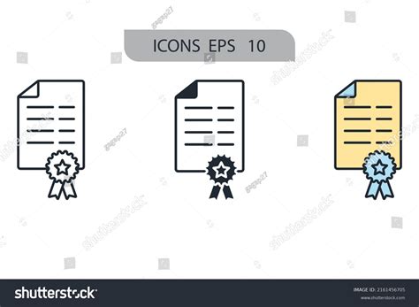 Status Icons Symbol Vector Elements For Royalty Free Stock Vector