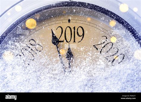 Countdown to midnight Stock Photo - Alamy