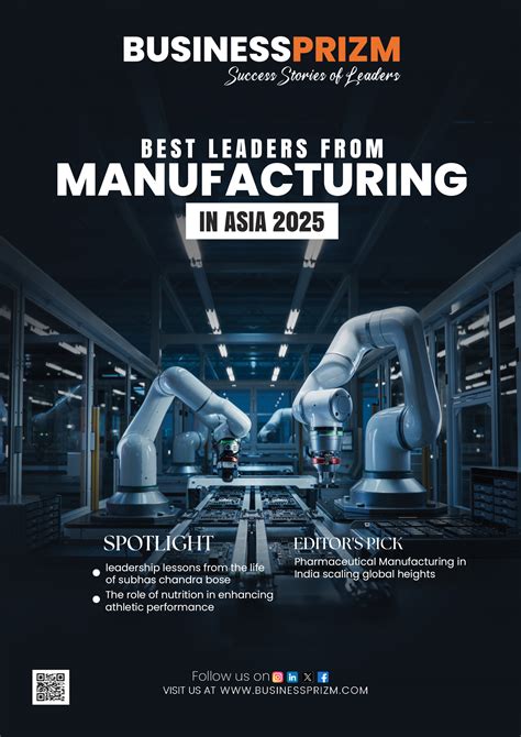 Best Leaders from Manufacturing in Asia 2025 - Businessprizm