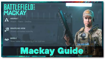 Mackay Specialist Class Guide Best Loadouts And Best Teammates