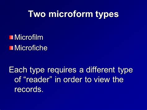 National Archives Records On Microform What They Are And Where To Find