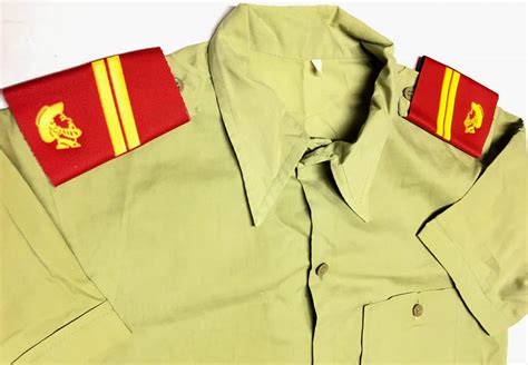 Cuban Army Officer Cadet Uniform with Shoulder Boards - Enemy Militaria