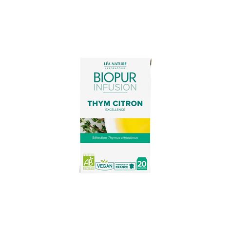 Infusion Thym Citron G