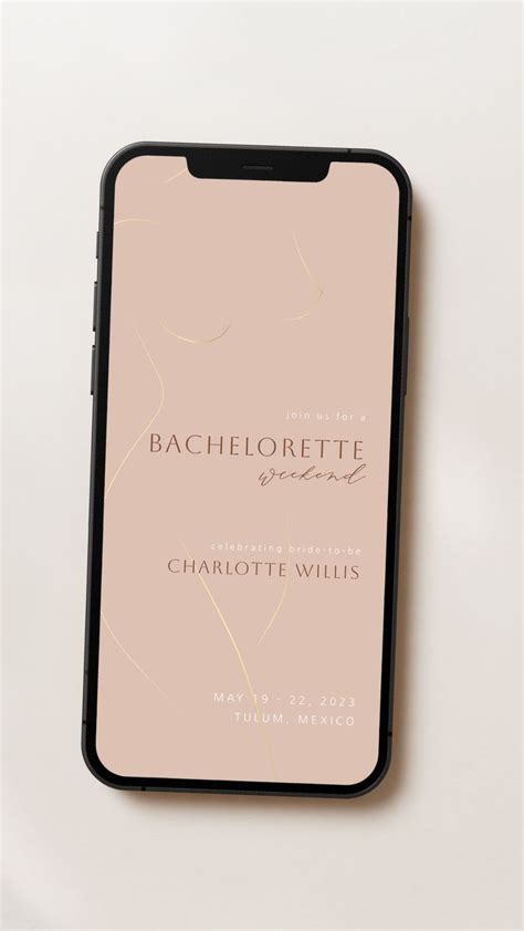 Neutral Nude Color Palette Luxe Bachelorette Party Theme