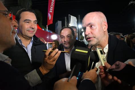 Larreta Elogi El Modelo Pol Tico Del Gobernador Vald S Para Lograr Un