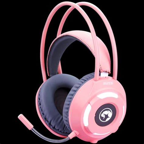 Marvo Scorpion Hg8936 Pink Gaming Headset 50mm Driver 2m Cable